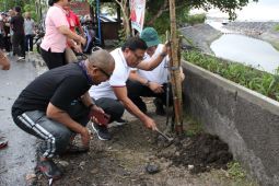 OPD di Denpasar sambut HUT dengan tanam pohon tabebuya