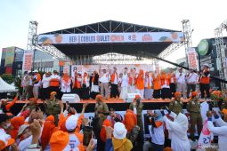 PKS launching program super 'Seger Bener' saat kampanye di Depok