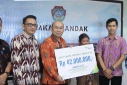 Sebanyak 2.700 pekerja di Landak dilindungi BPJAMSOSTEK dari DBH sawit