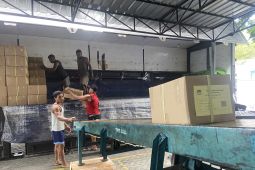 KPU Bali seberangkan logistik ke Nusa Penida h-3 pemilu 14 Februari