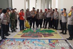 Polresta Balikpapan gelar rencana pengamanan PSM vs Persita di Batakan