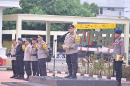 Wakapolda Jambi pimpin apel pengamanan TPS di Batanghari