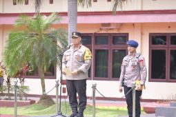 Wakapolda Jambi minta personel pengamanan TPS di Sarolangun jangan tinggalkan tempat tugas
