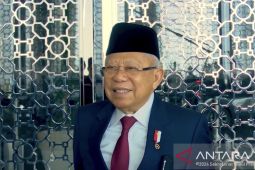 Wapres Ma'ruf sampaikan Selamat Hari Pers Nasional