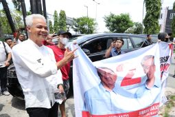 Ganjar ajak pendukung Prabowo makan siang di Balikpapan