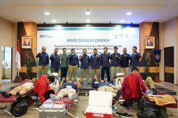PLN Kalbar gelar donor darah peringati bulan K3 Nasional