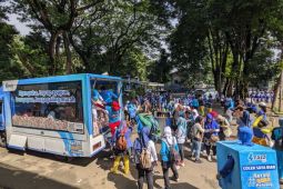 Truk Uang Fazz agen hadir di Bogor dengan kampanye 'penggandaan uang'