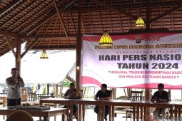 Wakapolresra Soetta ajak insan pers jaga independensi di tahun politik
