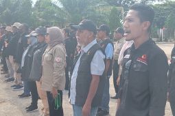 Bawaslu Papua Barat Daya gelar apel siaga pengawasan Pemilu 2024.