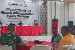 Bawaslu Labura gelar rakor kelembagaan bersama stakeholder