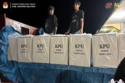 KPU Sorong Selatan simulasi bongkar muat logistik pemilu