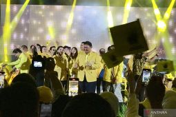 Airlangga ingatkan kader jangan lengah,  gas pol sampai 14 Februari