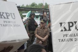 Bupati KKU pastikan distribusi logistik pemilu lancar