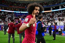 Akram Afif dedikasikan gol untuk istri dan rekan - rekan satu tim