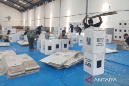 KPU Kota Cirebon tuntaskan distribusi logistik pemilu 2024 ke PPK