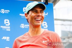 Rafael Nadal bersemangat bermain di Roma meski sebagai non-unggulan