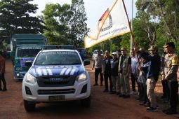Pelepasan Logistik Pemilu untuk daerah pelosok di Bangka Selatan
