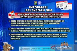 Polda Metro tiadakan layanan gerai dan SIM keliling pengamanan Pemilu 2024