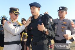 Polda Bengkulu siagakan 770 personel BKO  untuk pengamanan Pemilu 2024