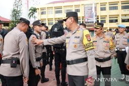 Kapolda Kalsel perintahkan personel siaga penuh amankan TPS