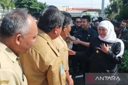 Gubernur Khofifah pimpin apel terakhir di Pemprov Jatim