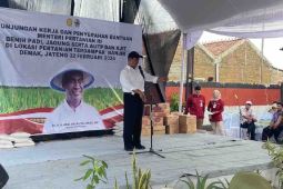 Mentan minta petani korban banjir lapor bila bantuan di Jateng tak tiba sepekan