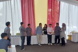 Presiden Jokowi tempati nomor urut 50 di TPS 10 Gambir Jakarta Pusat