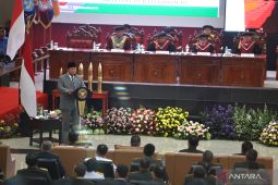 Menhan Prabowo bangga Unhan mewisuda sarjana kedokteran militer pertama kalinya
