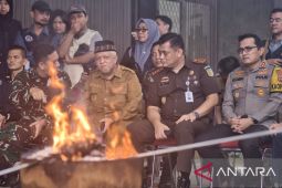 KPU Bangka Barat musnahkan 1.074 lembar surat suara tidak terpakai