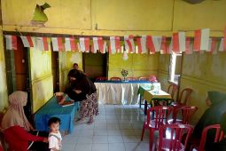 Warga Batu Merah Ambon sulap rumah kosong milik pensiunan TNI jadi TPS pemilu 2024