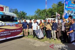 KPU Kota Bengkulu pastikan logistik Pemilu 2024 tiba di TPS