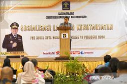 Kemenkumham Gorontalo sosialisasi layanan kenotariatan
