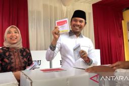 Ketua DPRD Provinsi Jambi gunakan hak pilih di TPS 13 Kenali Besar