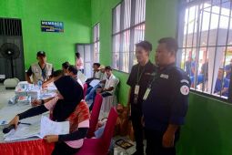 Bawaslu Maluku tinjau pemungutan suara di Lapas Kelas IIA Ambon