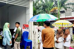 Senin ini, wilayah Jatim berpotensi hujan dengan intensitas ringan
