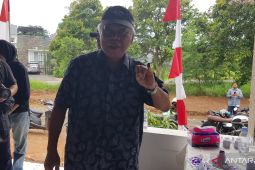Menteri Basuki salurkan hak pilih di TPS 161 Kemang Pratama selaku pemilih khusus