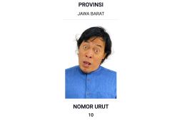 Komeng ungkap kisah foto uniknya sebagai caleg DPD Jabar yang viral