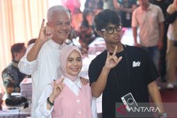 Ganjar-Mahfud menang di TPS 11 Lempongsari Kota Semarang