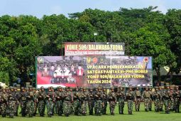 450 prajurit Yonif Raider 509 perkuat pengamanan perbatasan RI-PNG