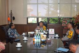Kapolda terima kunjungan Kepala BPK RI Jambi