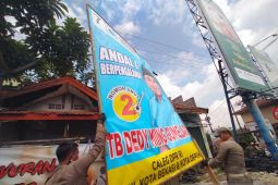 Sampah APK pemilu di Depok dikelola bank sampah induk