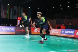 Bagas/Fikri tekuk Ren Xiang Yu/He Ji Ting di perempat final BATC 2024
