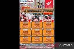 Honda Babel berikan paket promo AHASS bagi konsumen setia