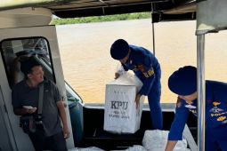 Polair Jambi bantu angkut kotak suara Pemilu