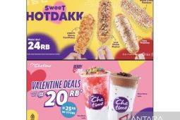 Suasana Hari Kasih Sayang jadi nikmat bersama Chatime dan Cupbob