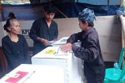KPU Lebak lakukan PSU di TPS 10 Kelurahan Rangkasbitung Barat.