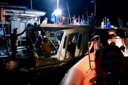 Basarnas evacuates nine crews from ill-fated ship in Kotabaru waters