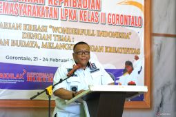 LPKA Gorontalo gelar pelatihan tarian kreasi Wonderful Indonesia