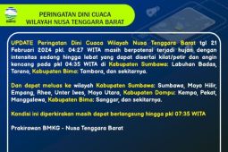 Tetap waspada!! Hujan masih berpeluang terjadi di NTB jelang "Bau Nyale"