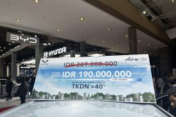 Daftar promo dan diskon mobil listrik di IIMS2024